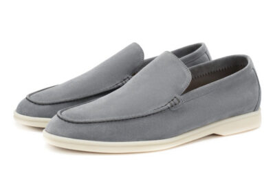 Лоферы Loro Piana Summer Walk Серые M