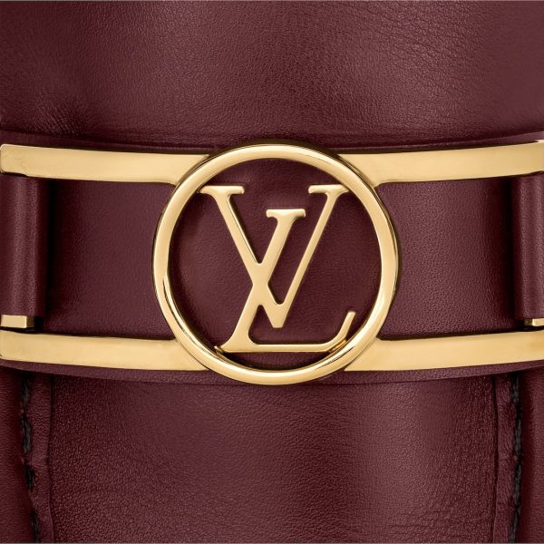 Лоферы Louis Vuitton Academy Бордовые F