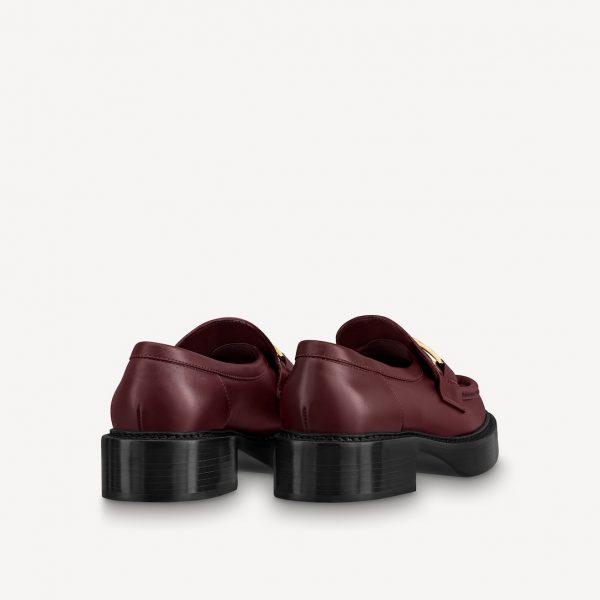 Лоферы Louis Vuitton Academy Бордовые F