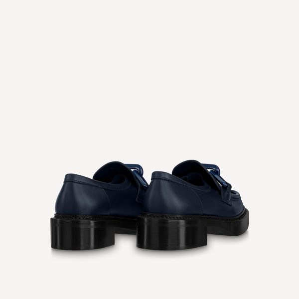 Лоферы Louis Vuitton Academy Темно синие F