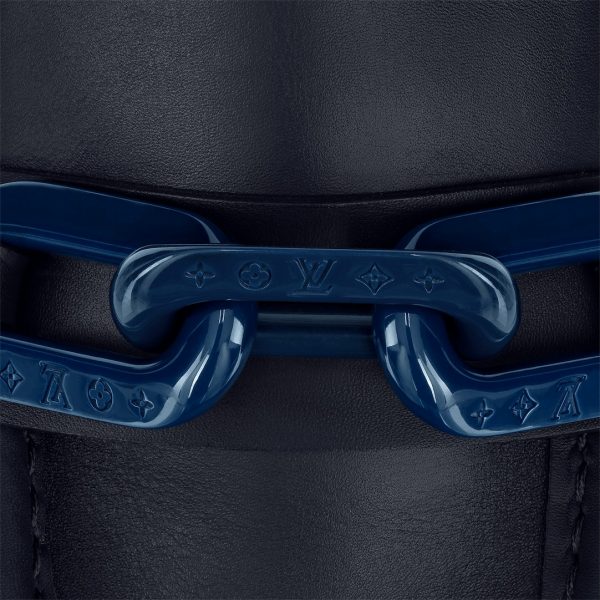 Лоферы Louis Vuitton Academy Темно синие F