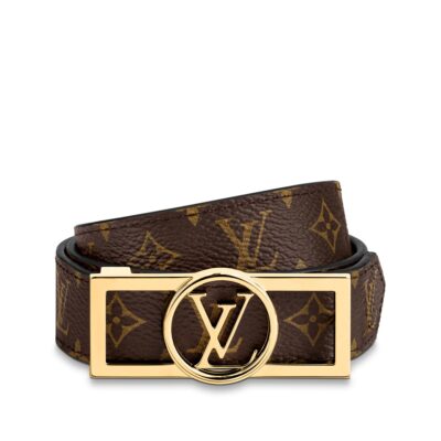 Ремень Louis Vuitton Dauphine Темно коричневый N