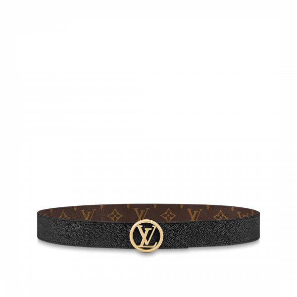 Ремень Louis Vuitton Lv Circle Темно коричневый N