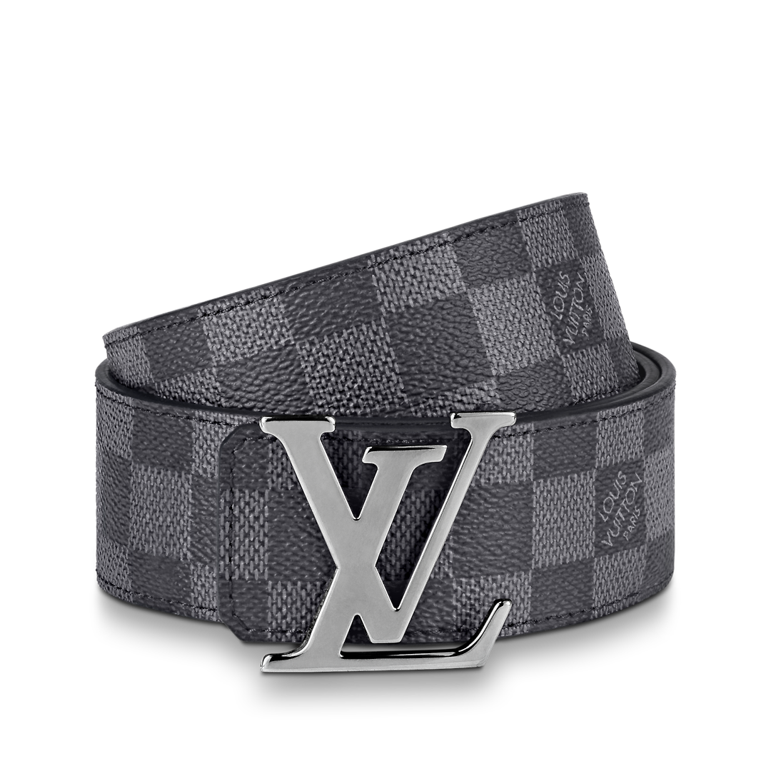 Ремень Louis Vuitton Lv Initiales Серый N