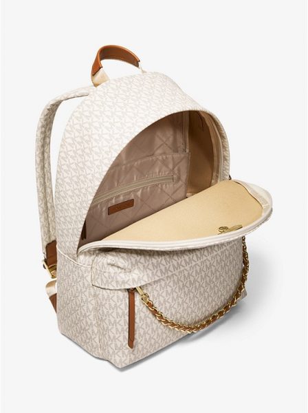 Рюкзак Michael Kors Slater Large Logo Белый N