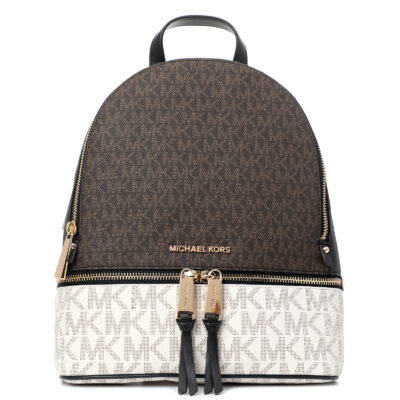 Рюкзак Michael Michael Kors Rhea Medium Color block Logo Белый N