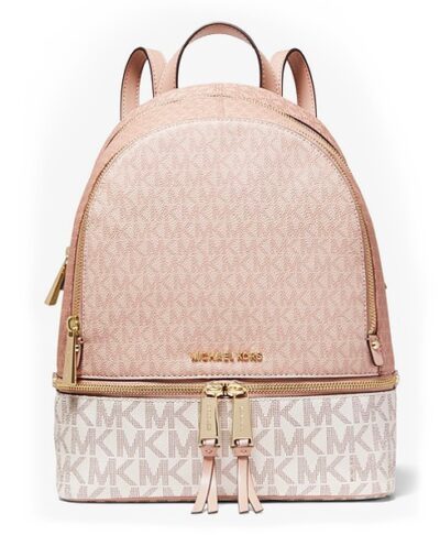 Рюкзак Michael Michael Kors Rhea Medium Color block Logo Белый N