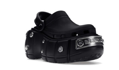 Сабо Balenciaga X Crocs Hardcrocs Черные F