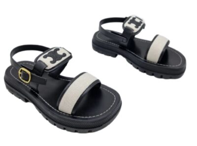 Сандали Celine Clea Triomphe Черные F