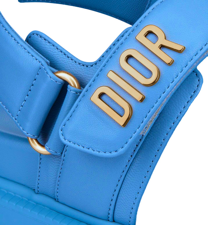 Сандали Dior Act Голубые F