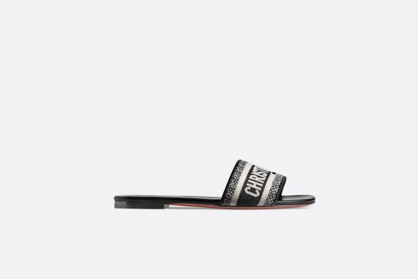 Сандали Dior Dway Черные F scaled
