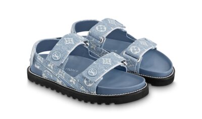 Сандали Louis Vuitton Paseo Голубые F