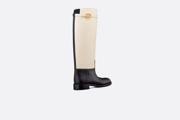 Сапоги Dior Empreinte Белые F scaled