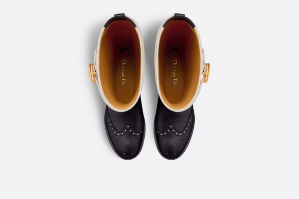 Сапоги Dior Empreinte Белые F scaled