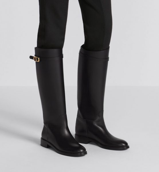 Сапоги Dior Empreinte Черные F