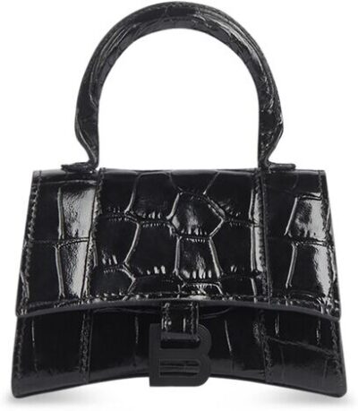 Сумка Balenciaga Hourglass Mini Черная N