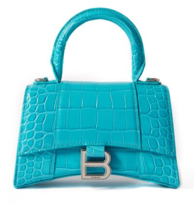 Сумка Balenciaga Hourglass S Голубая N