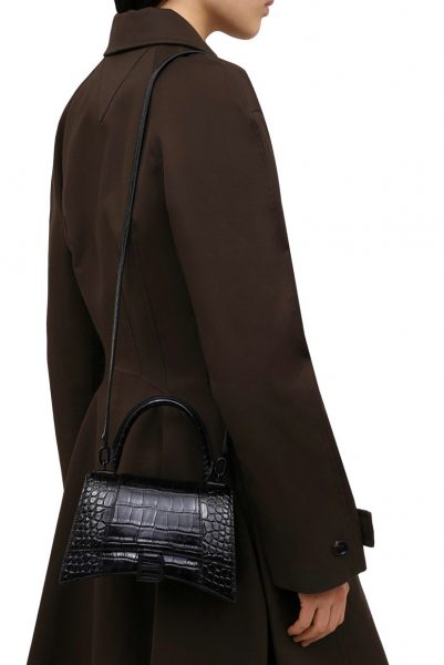 Сумка Balenciaga Hourglass S Черная N