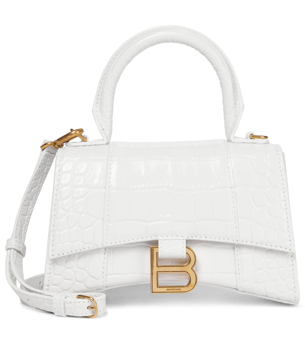 Сумка Balenciaga Hourglass Xs Белая N