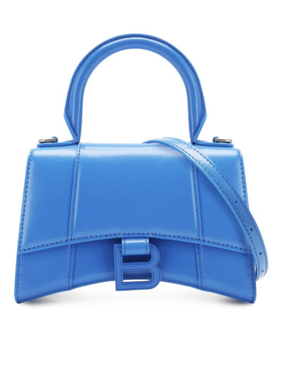 Сумка Balenciaga Hourglass Xs Синяя N