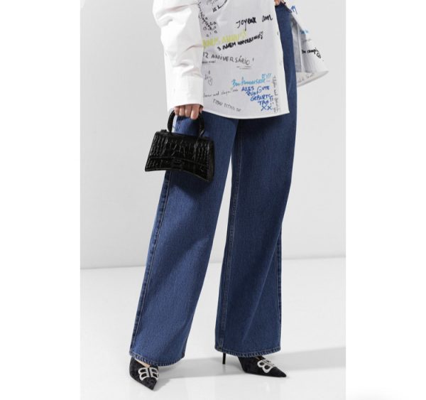 Сумка Balenciaga Hourglass Xs Черная N