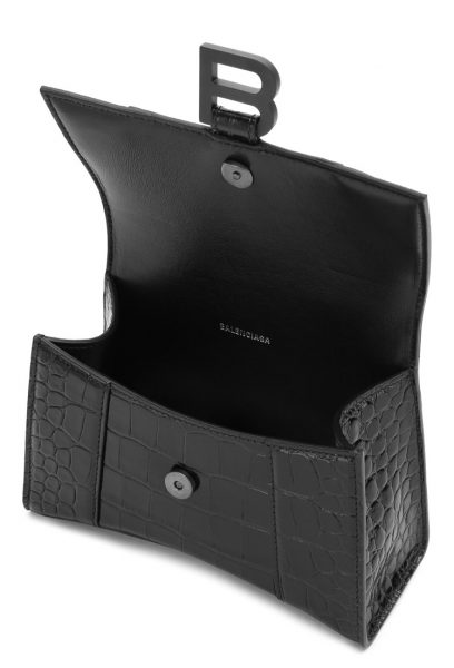 Сумка Balenciaga Hourglass Xs Черная N