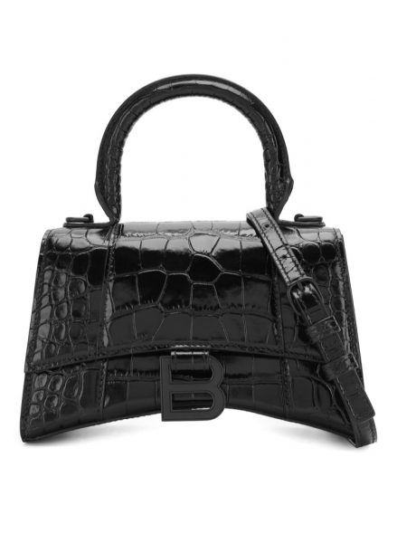 Сумка Balenciaga Hourglass Xs Черная N