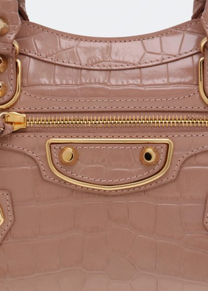 Сумка Balenciaga Metallic Edge Розовая N