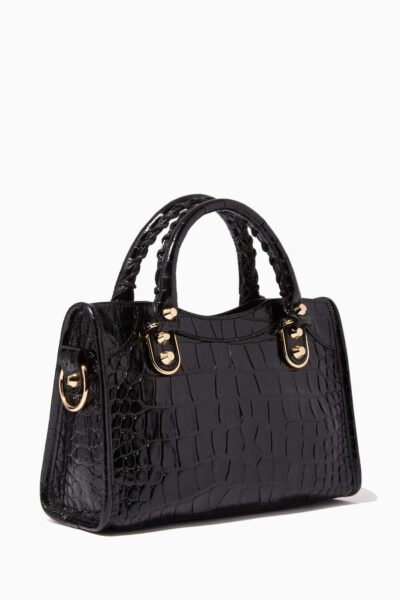 Сумка Balenciaga Metallic Edge Черная N