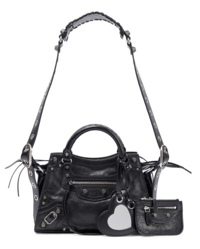 Сумка Balenciaga Neo Cagole Xs Leather Tote Черная N