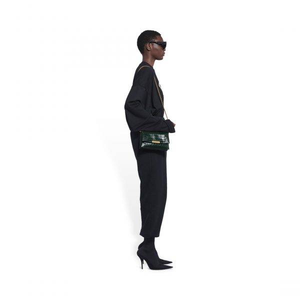 Сумка Balenciaga Triplet Темно зеленая N