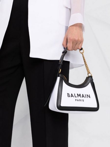 Сумка Balmain B army Белая N