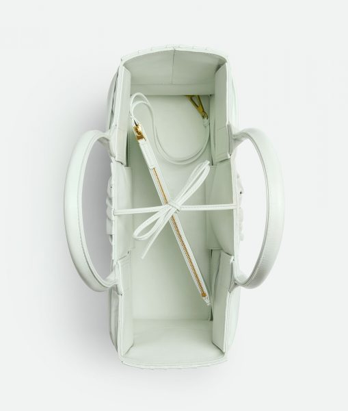 Сумка Bottega Veneta Arco Белая N