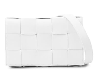 Сумка Bottega Veneta Cassette Белая N