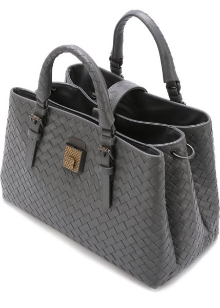 Сумка Bottega Veneta Roma Small Серая N