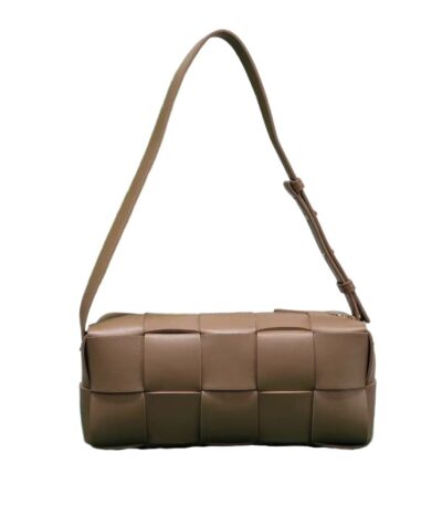 Сумка Bottega Veneta Small Brick Cassette Коричневая N