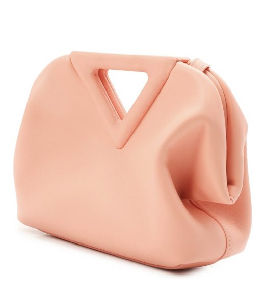 Сумка Bottega Veneta Small Point Светло розовая N