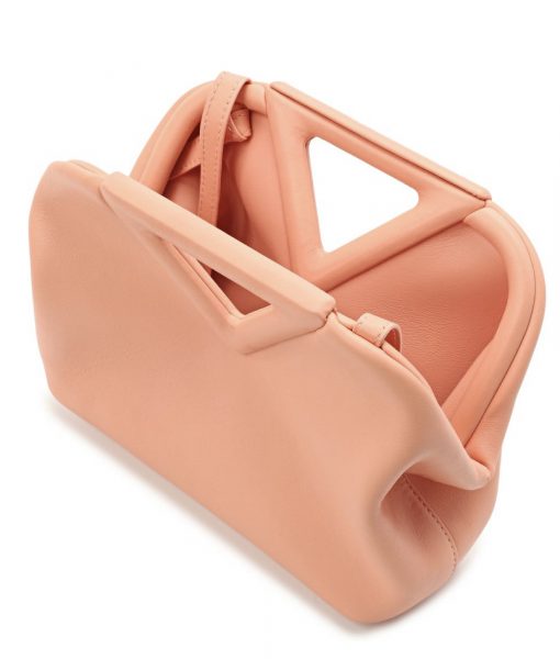 Сумка Bottega Veneta Small Point Светло розовая N