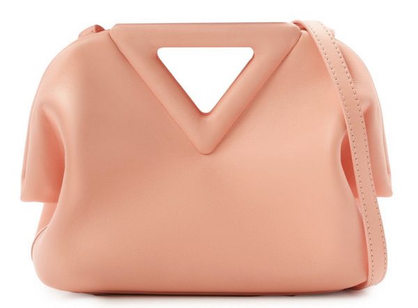 Сумка Bottega Veneta Small Point Светло розовая N