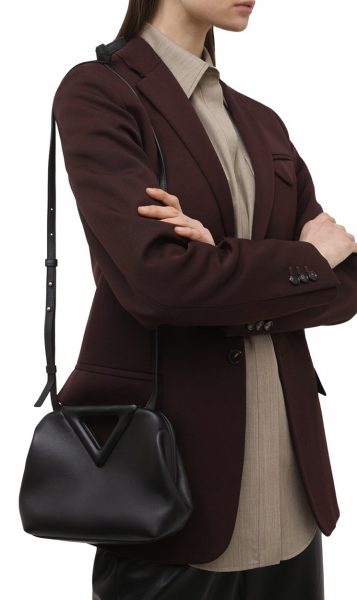 Сумка Bottega Veneta Small Point Черная N