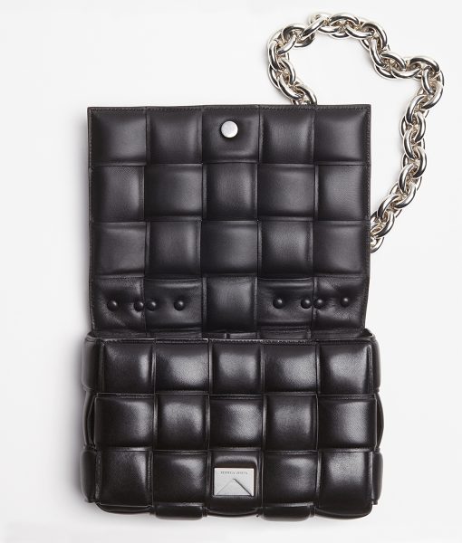 Сумка Bottega Veneta The Chain Cassette Черная N