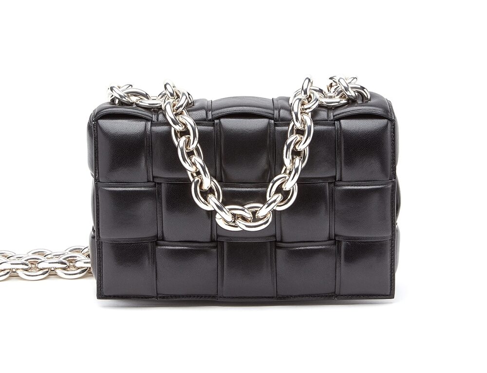 Сумка Bottega Veneta The Chain Cassette Черная N