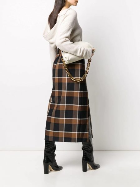 Сумка Bottega Veneta The Chain Pouch Белая N