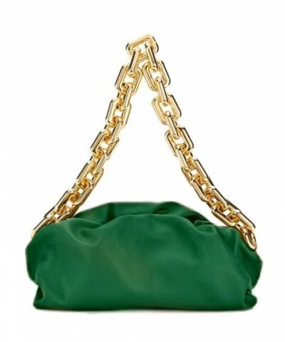 Сумка Bottega Veneta The Chain Pouch Зеленая N