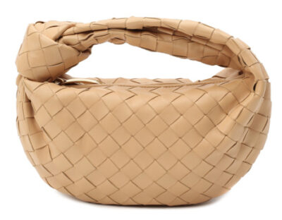 Сумка Bottega Veneta The Mini Jodie Бежевая N