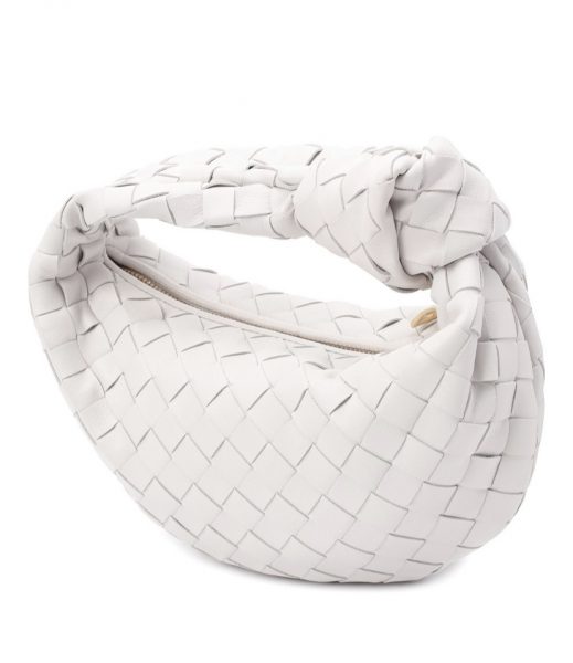Сумка Bottega Veneta The Mini Jodie Белая N