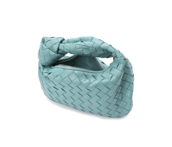 Сумка Bottega Veneta The Mini Jodie Бирюзовая N
