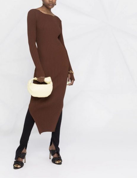 Сумка Bottega Veneta The Mini Jodie Желтая N