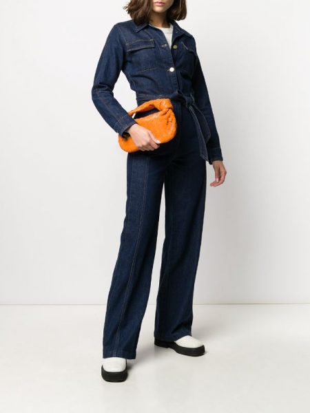 Сумка Bottega Veneta The Mini Jodie Оранжевая N