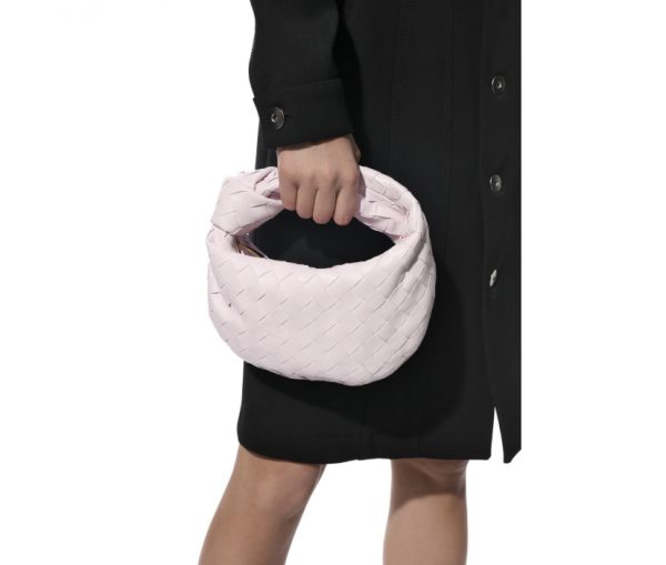 Сумка Bottega Veneta The Mini Jodie Светло розовая N